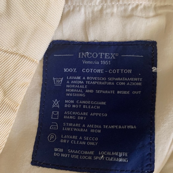 Men's Incotex Summer woven pant - Picture 3 of 8